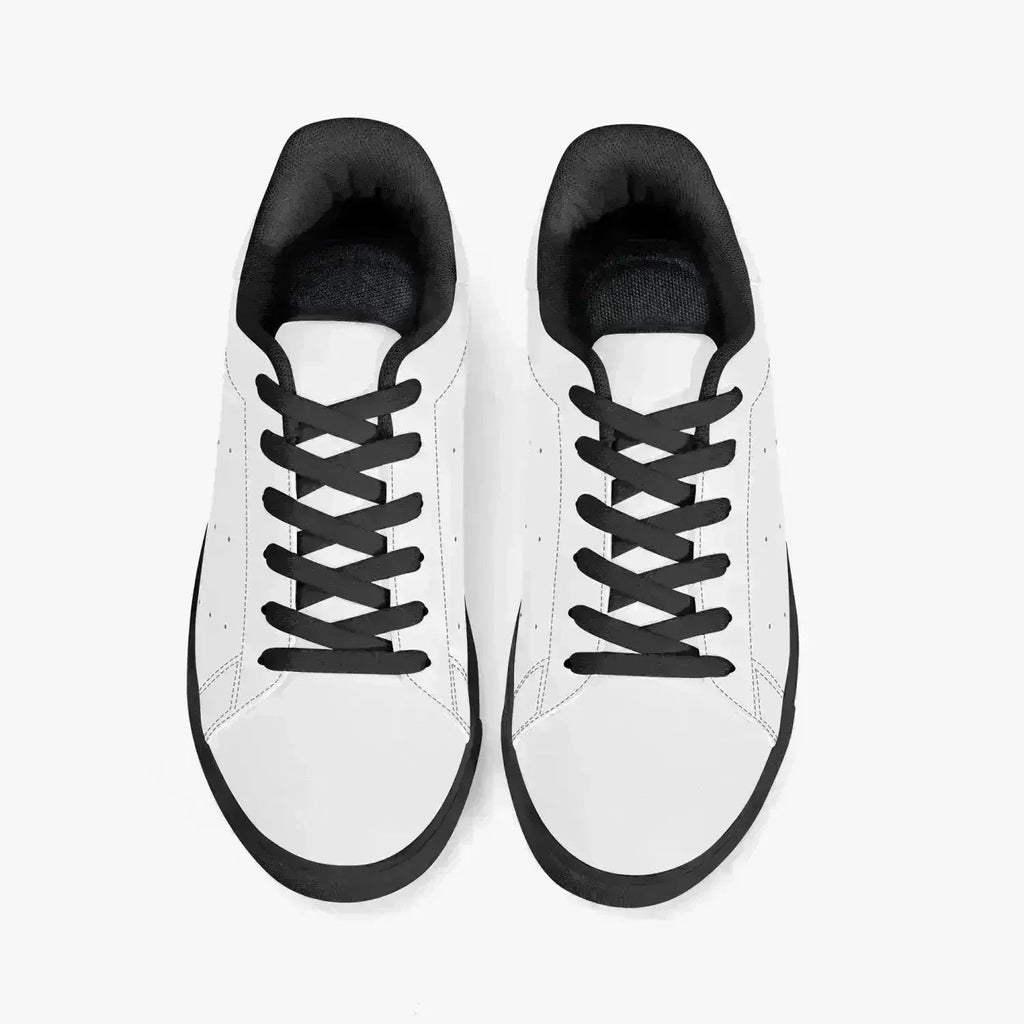 Jacki Easlick Lux Egg Low-Top Leather Sneakers