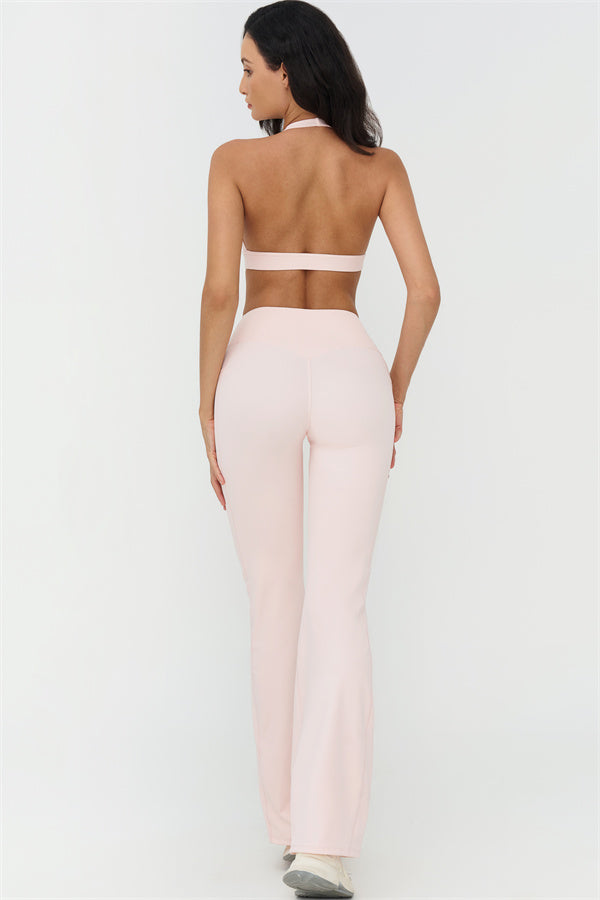 The BoldFit Sports Bra Flared Leggings 2-Piece Set