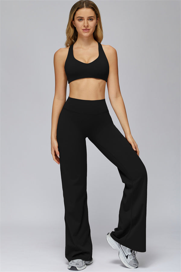 The FlexCore Sports Bra Flared Leggings 2-Piece Set