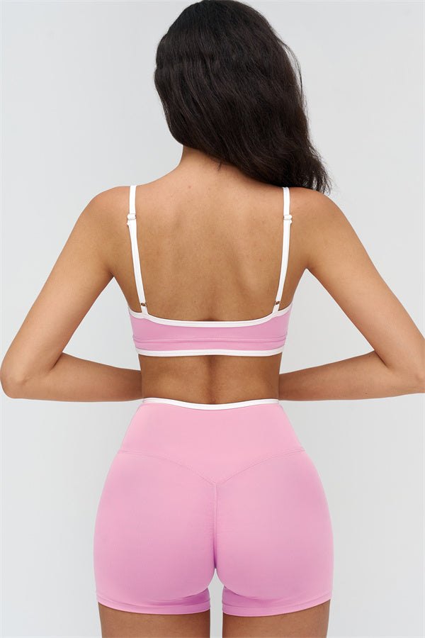 The Crave Contrast Sports Bra