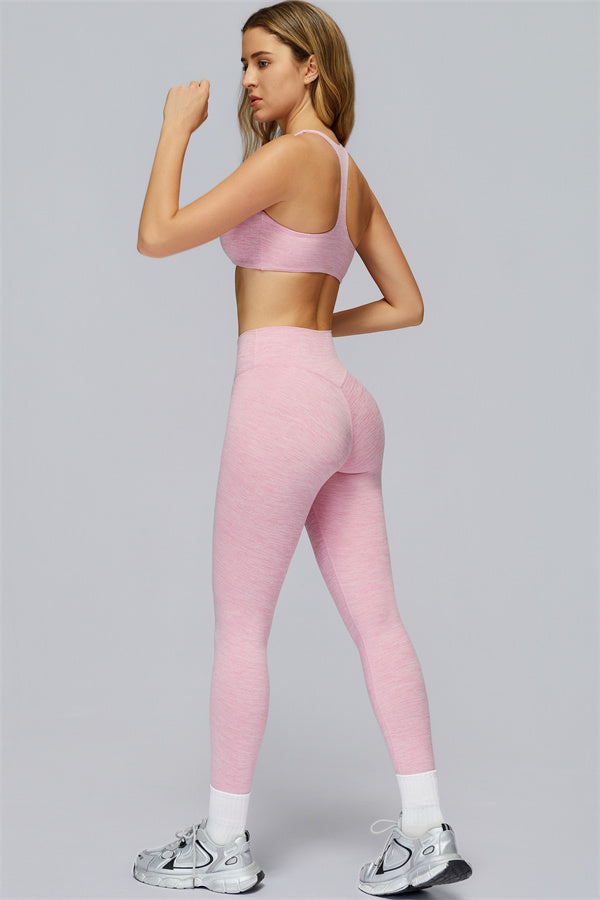 The Radiance Racerback Sports Bra Leggings 2-Piece Set