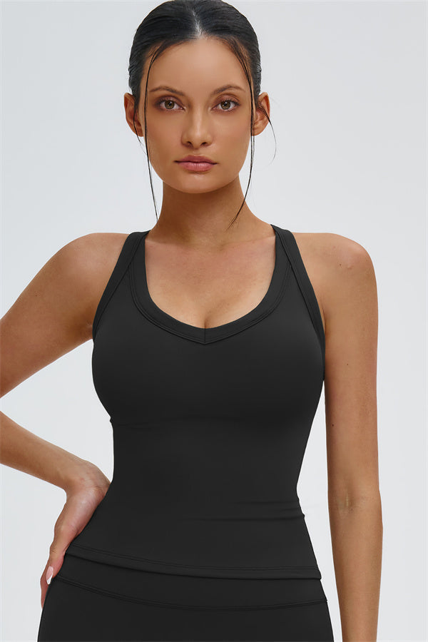 The Slate Cross Back Top