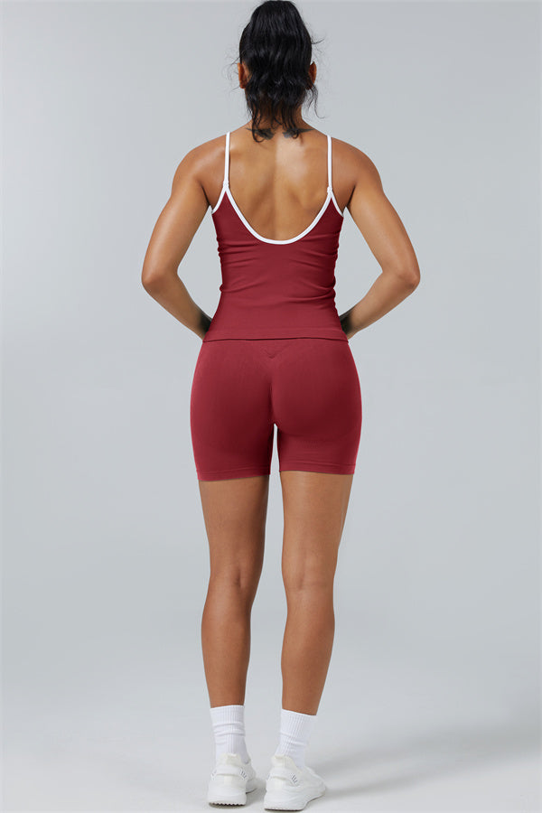 The Elevate Crop Top Shorts 2-Piece Set