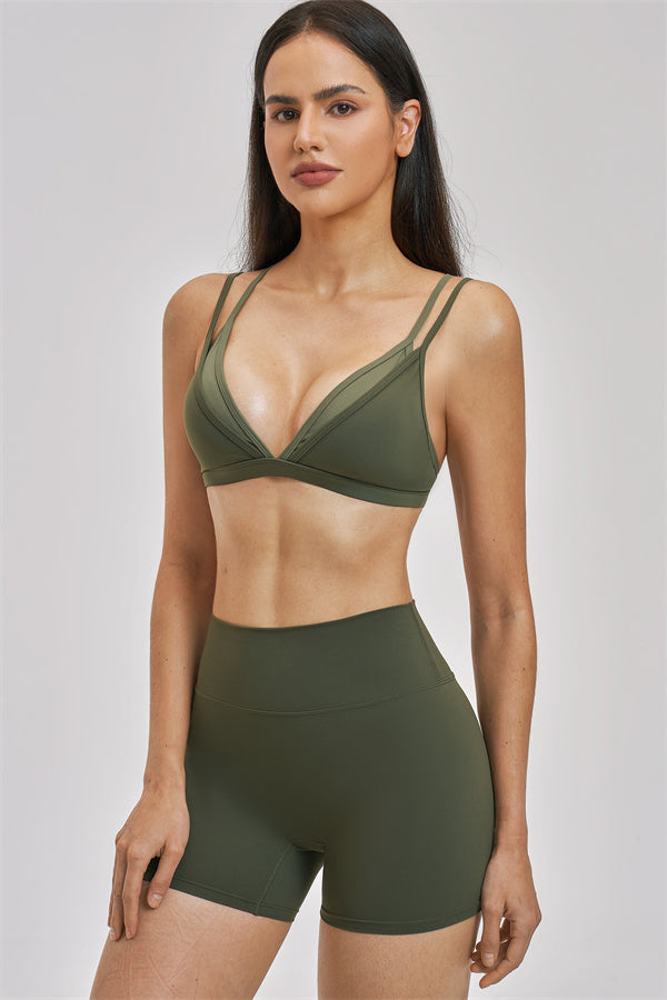 The Seraphine Layered V Sports Bra