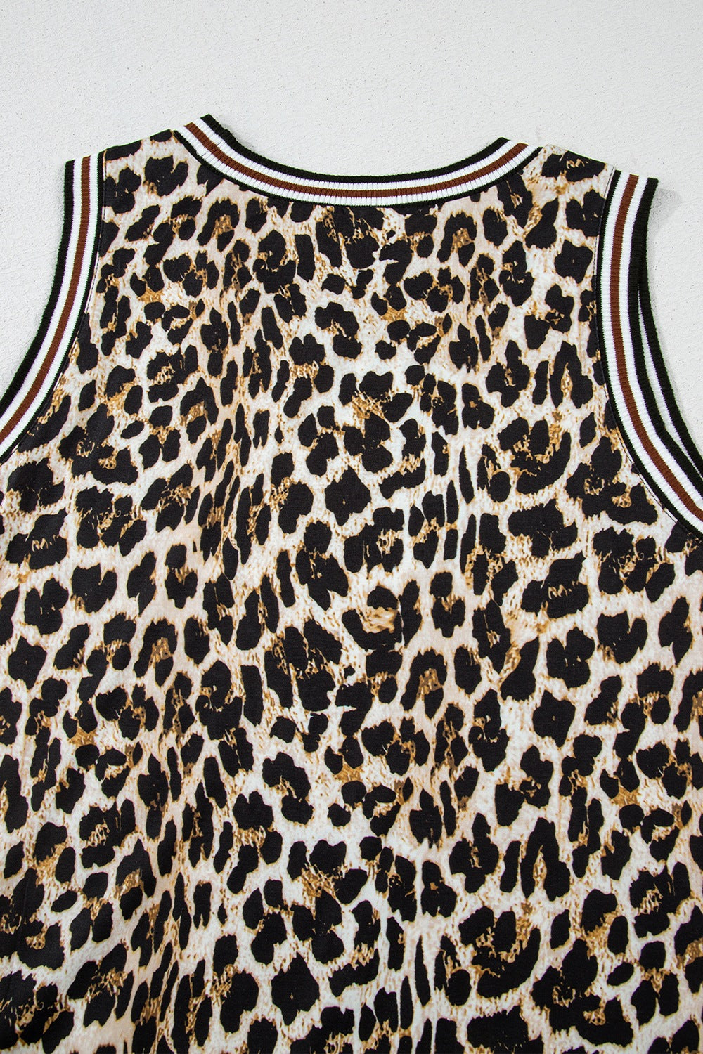 Luxury Leopard Print Sleeveless Maxi Dress Modern & Trendy Statement Piece Charming Dress