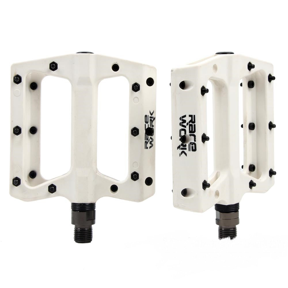 Ultralight Flat  Pedals Nylon Bicycle Pedal Mountain Bike Platform Pedals 3 Sealed Bearings Cycling Pedals For Bicycle Mountain Bike Pedals Pedals Bicycle Flat Pedals Bearing Lightweight Platform For Road Mountain Bike
