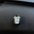 2 Pcs Simple Car Small Hooks Cartoon Decorative Cute Car Dashboard Hook Mini Hanger for Mask Heart Adhesive Hook for Hat Coat Towel Wall Hanging Multi Vehicle Sticky Hooks Durable Holder Automobile Styling Interior Organizer Ornaments Hook