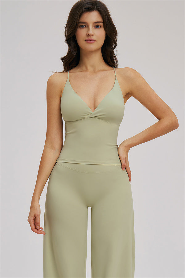 The Mosaic Tank Top Straight Leg Pants 2-Piece Set