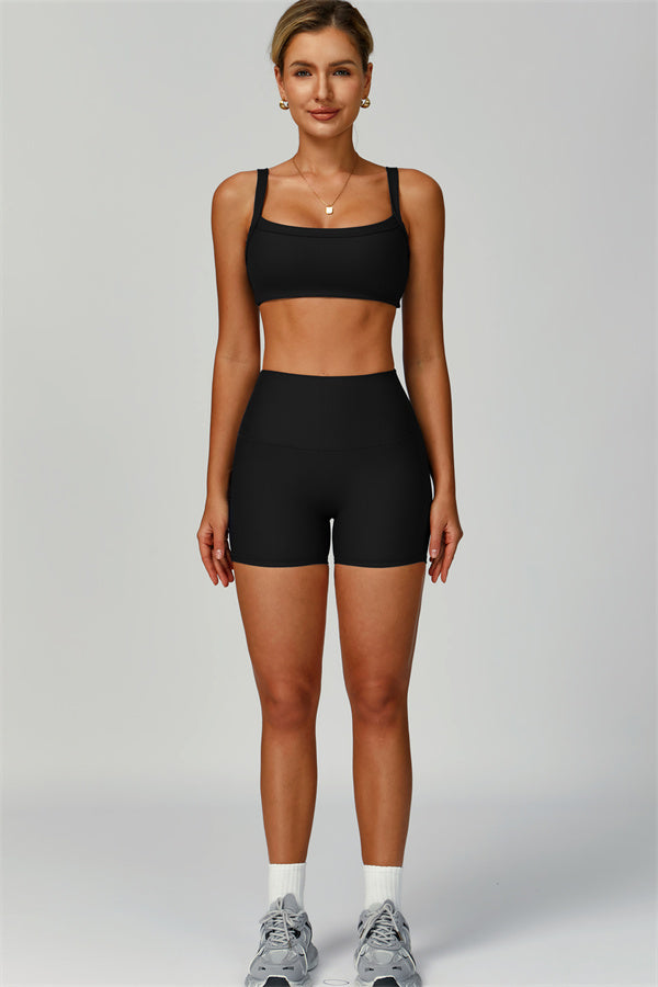 The Burst Sports Bra Shorts 2-Piece Set