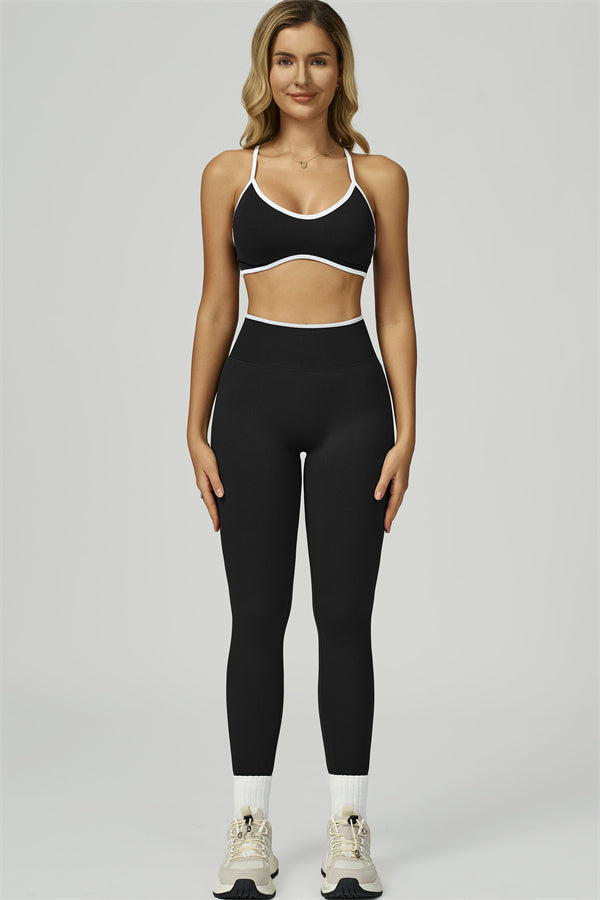 The Prime Line Sports Bra Leggings 2-Piece Set