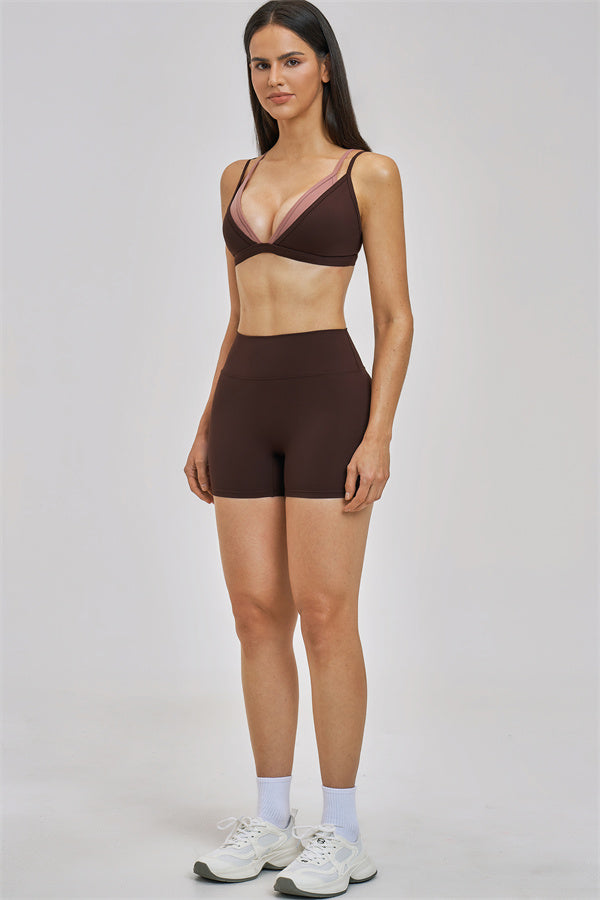 The Seraphine Layered V Sports Bra