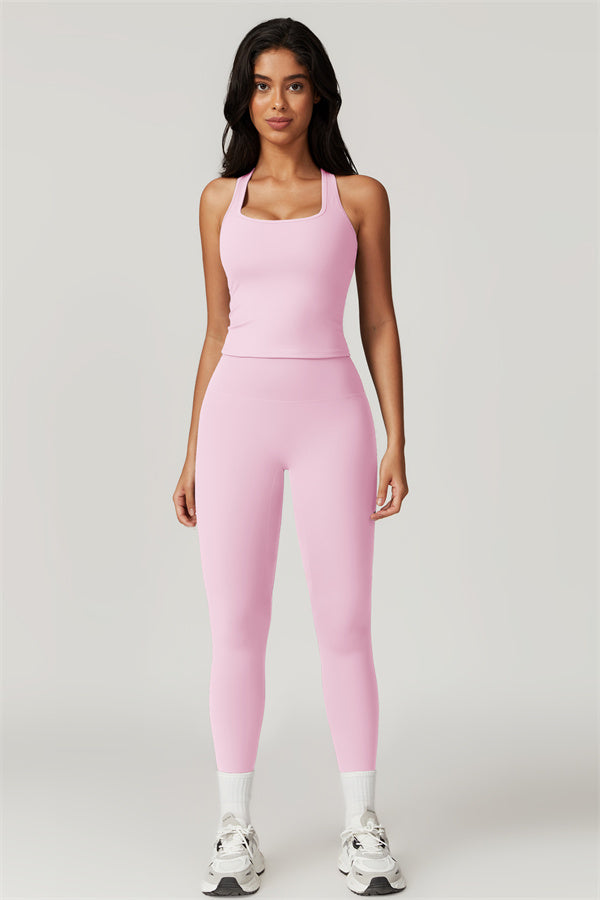 The Dynamic Crop Top Leggings 2-Piece Set