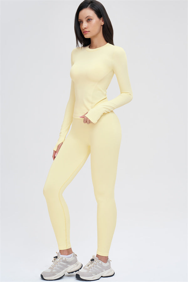The Whim Long Sleeve T-shirt Leggings 2-Piece Set