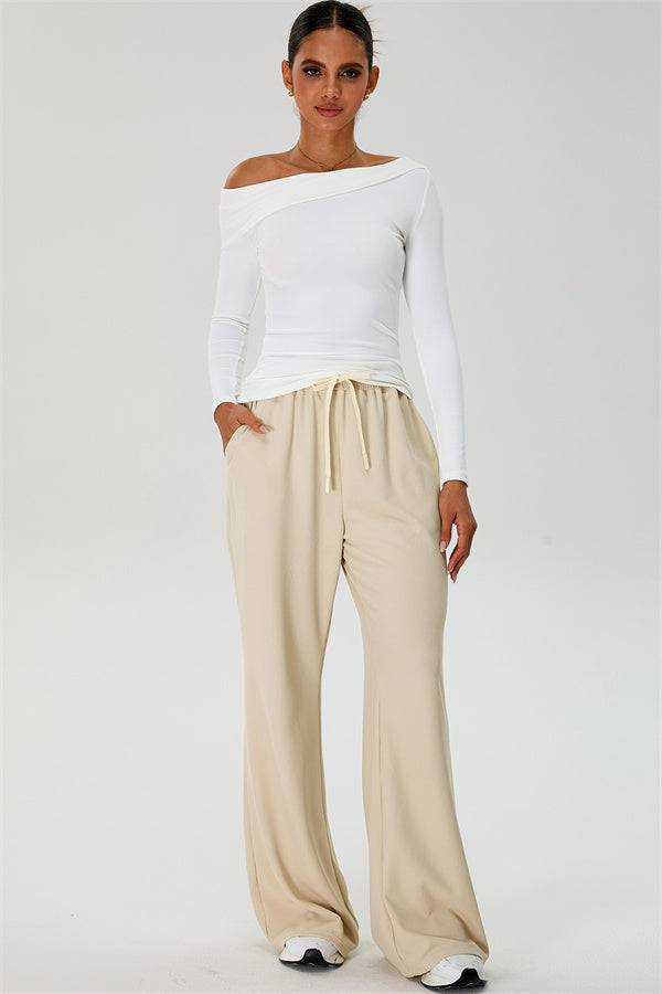 The Rush Off-shoulder T-shirt Sweatpants 2-Piece Set