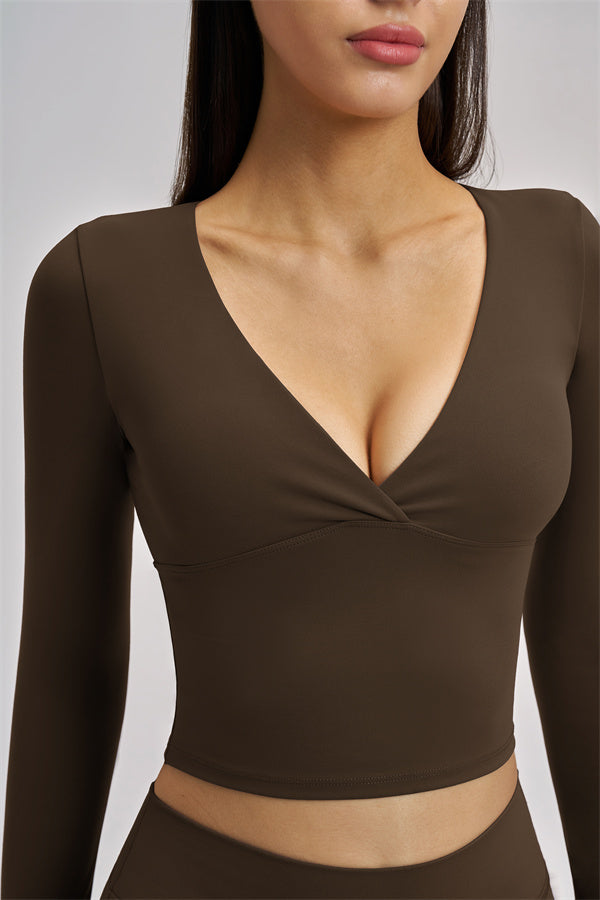The Swoon Long Sleeve Crop top