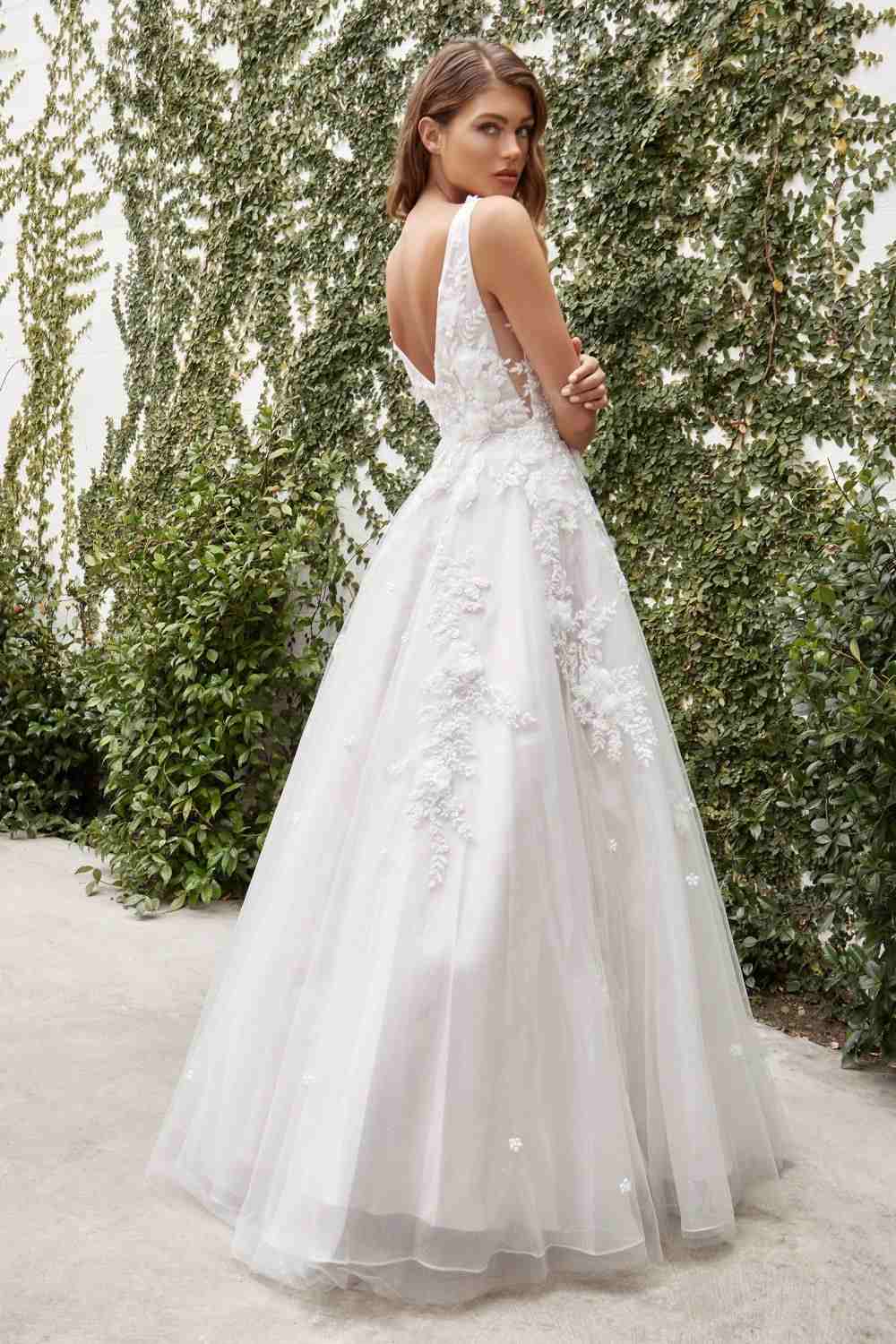 Andrea & Leo A1028W Gardenia A-Line Wedding Gown