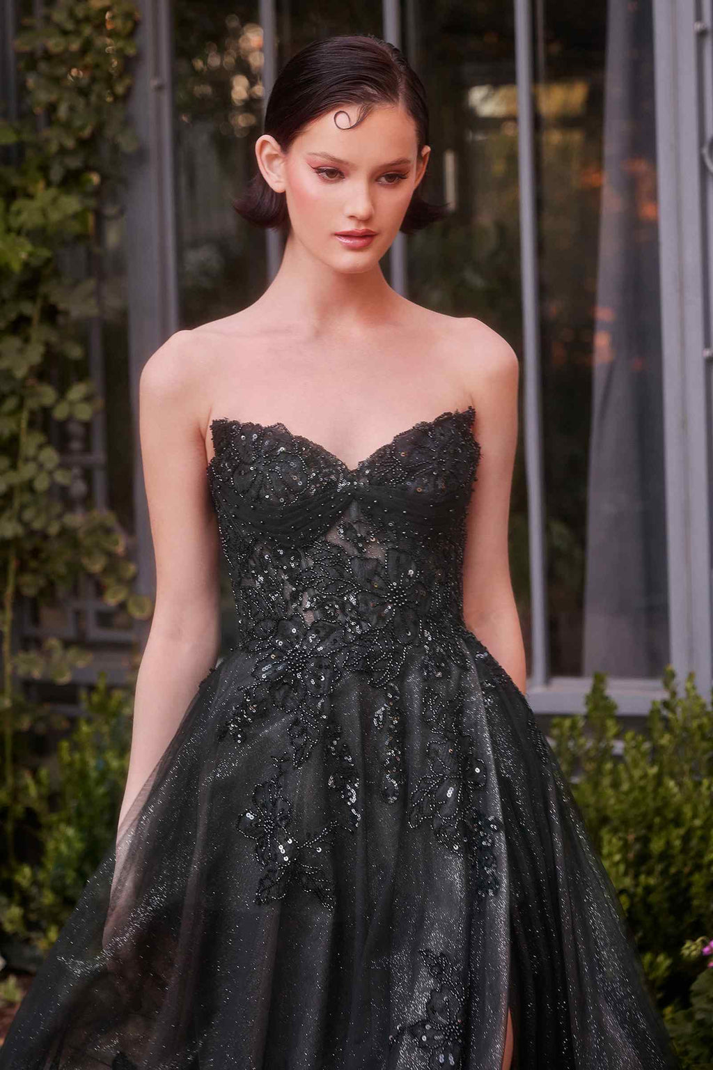 Andrea & Leo A1378 Dress Strapless Layered Tulle Ball Gown