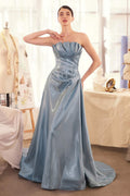 Andrea & Leo A1439 Dress Pleated Origami Liquid Taffeta Gown
