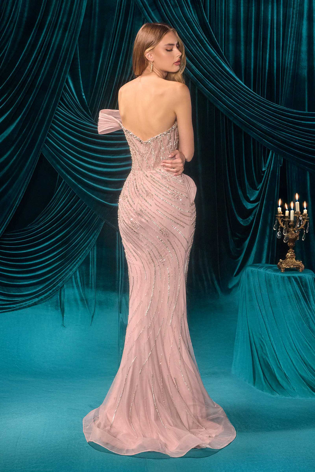 Andrea & Leo A1504 Ethereal and Opulent Fitted Evening Gown
