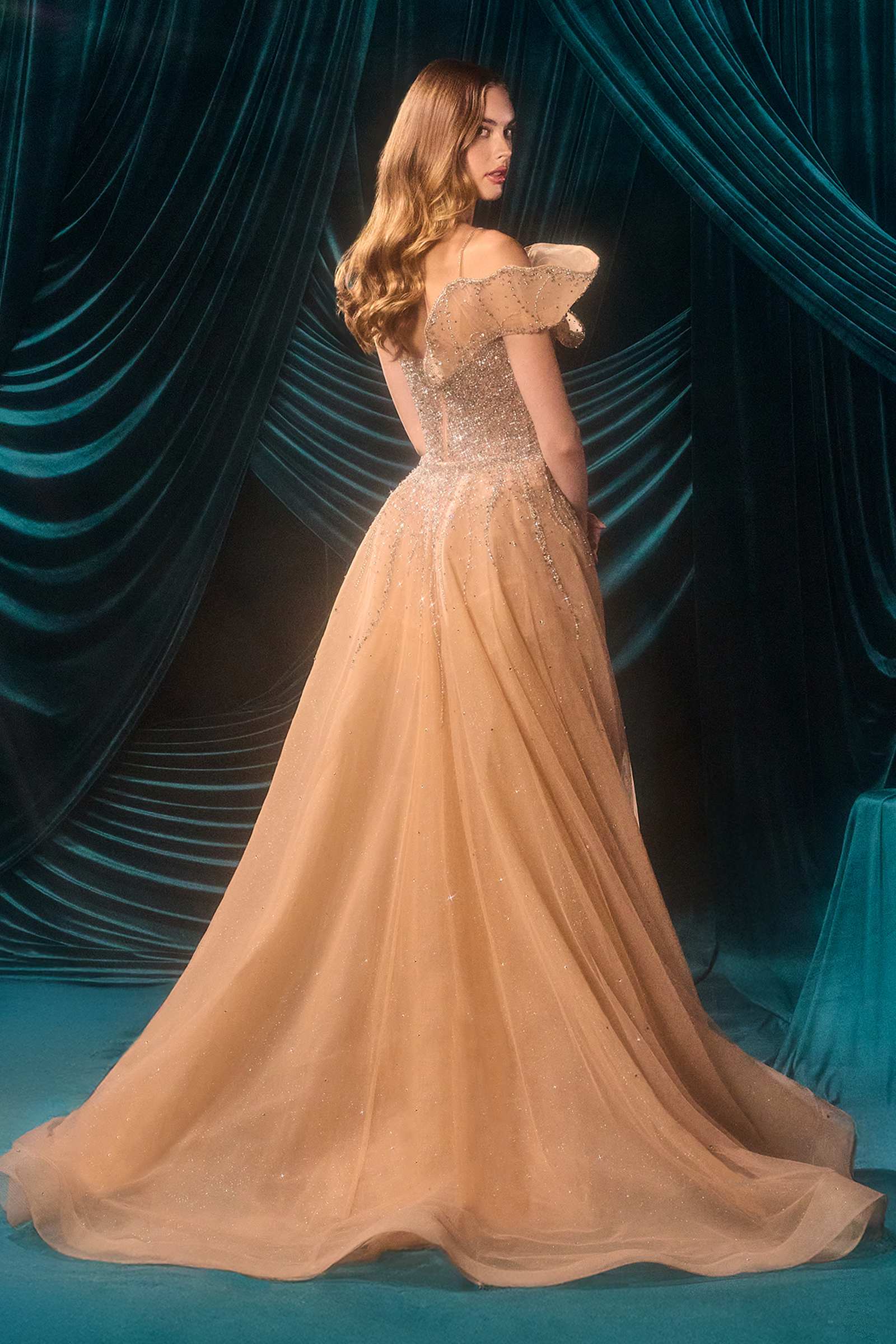 Andrea & Leo A1505 Fairytale Glamour Show Stopping Convertible Gown