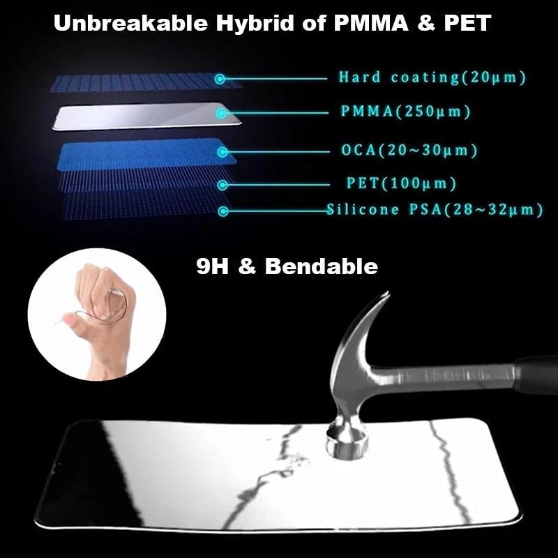 3PCS 100D Ceramic Protective Glass For iPhone 14 13 12 Mini 11 Pro XR XS Max X 8 7 Plus SE 2020 Soft Screen Protector Film Series Tempered Glass Screen Protector