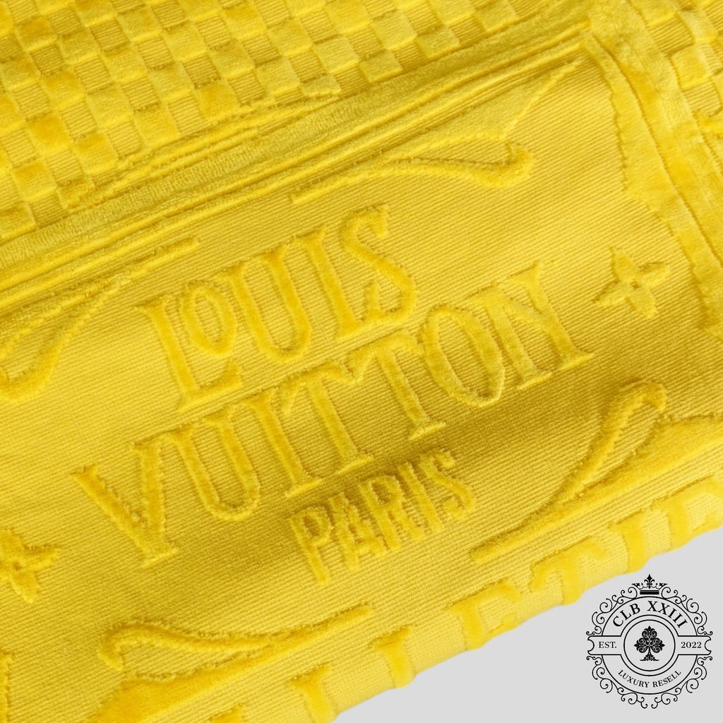 Louis Vuitton SS26 Beach Towel Bag in Yellow