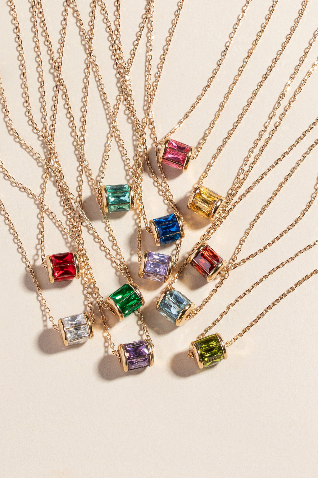 December Birthstone Precious Pendant Necklace
