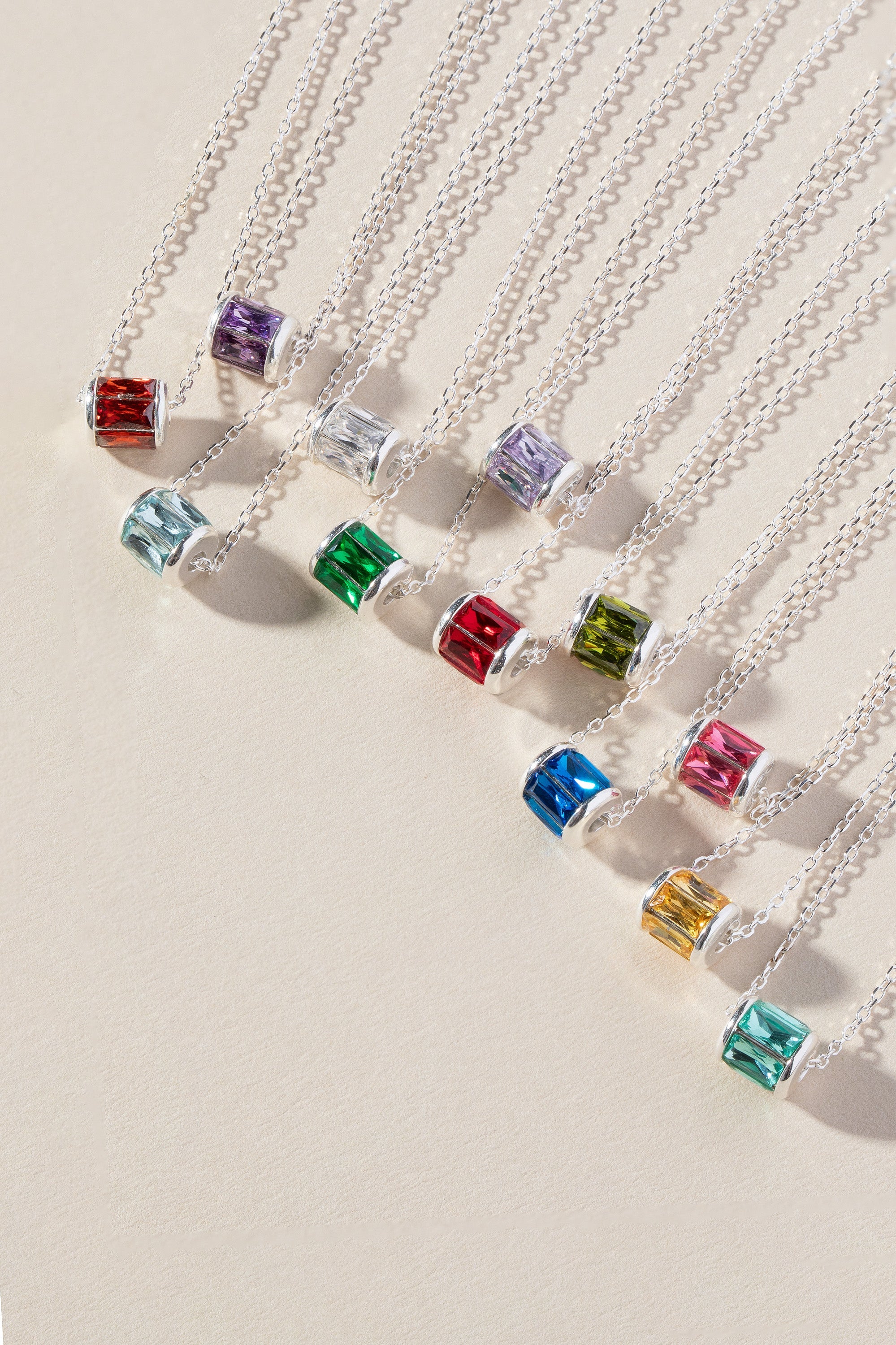 September Birthstone Precious Pendant Necklace