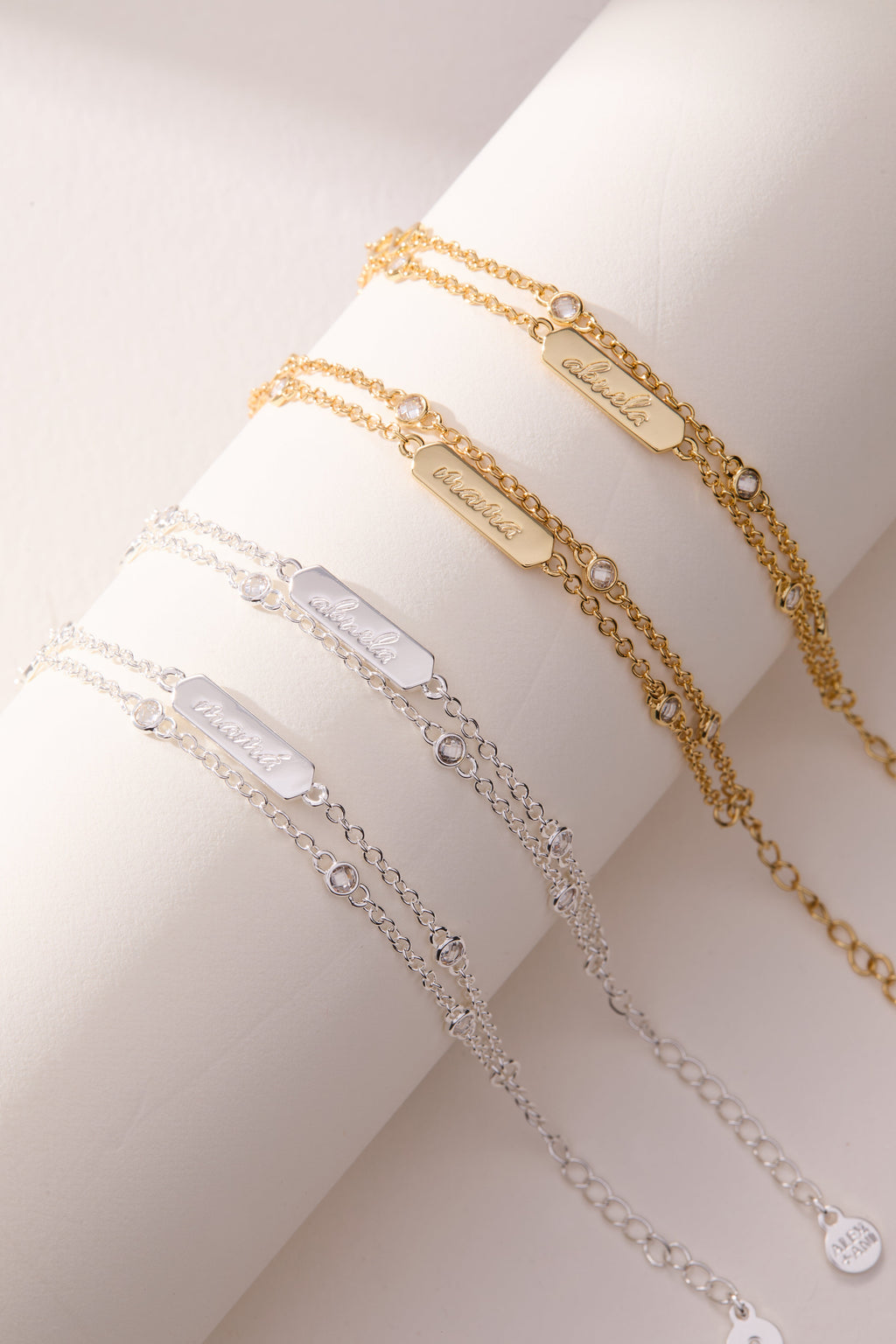 Abuela Infinity Chain Double Strand Bracelet