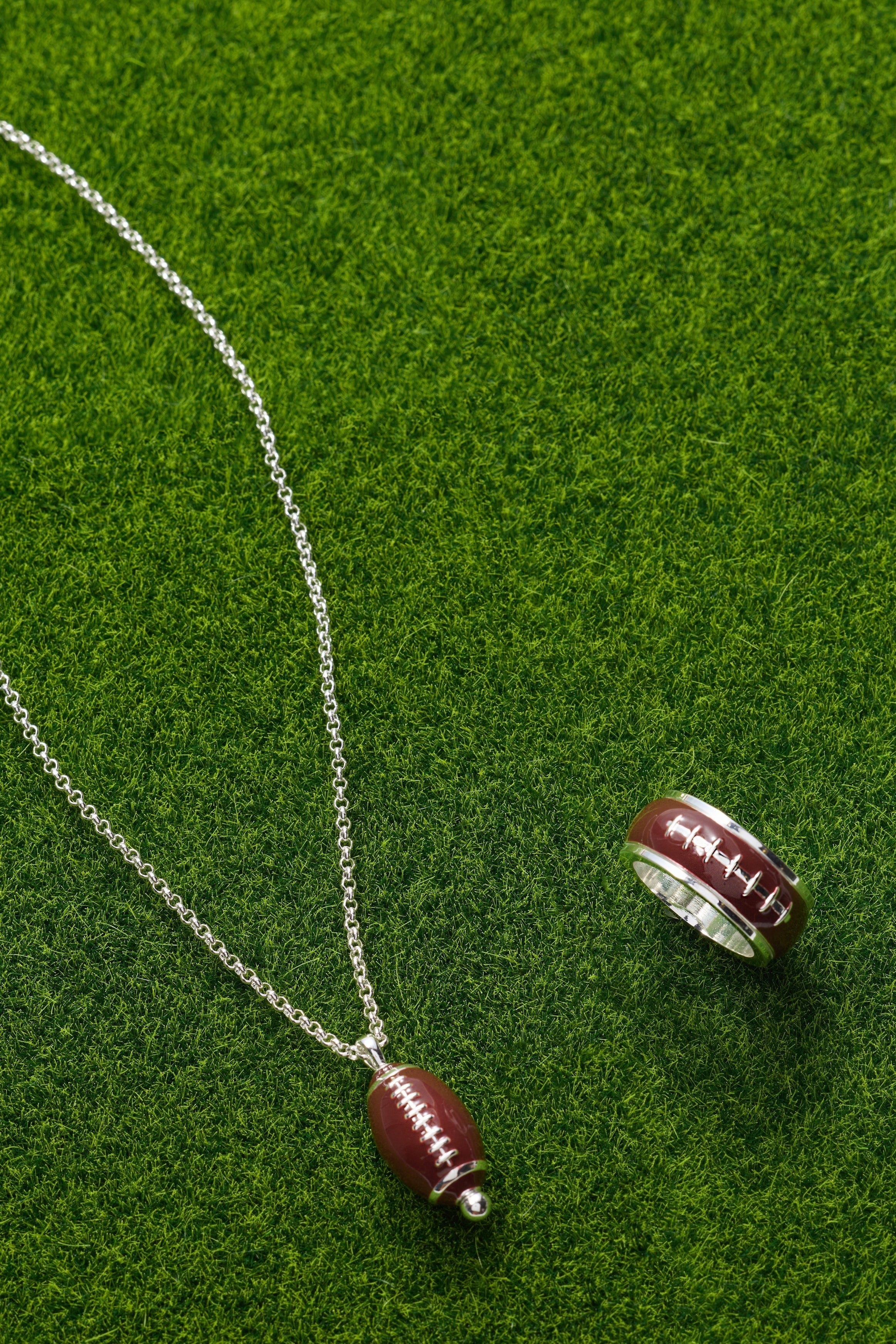Football Fidget Ring