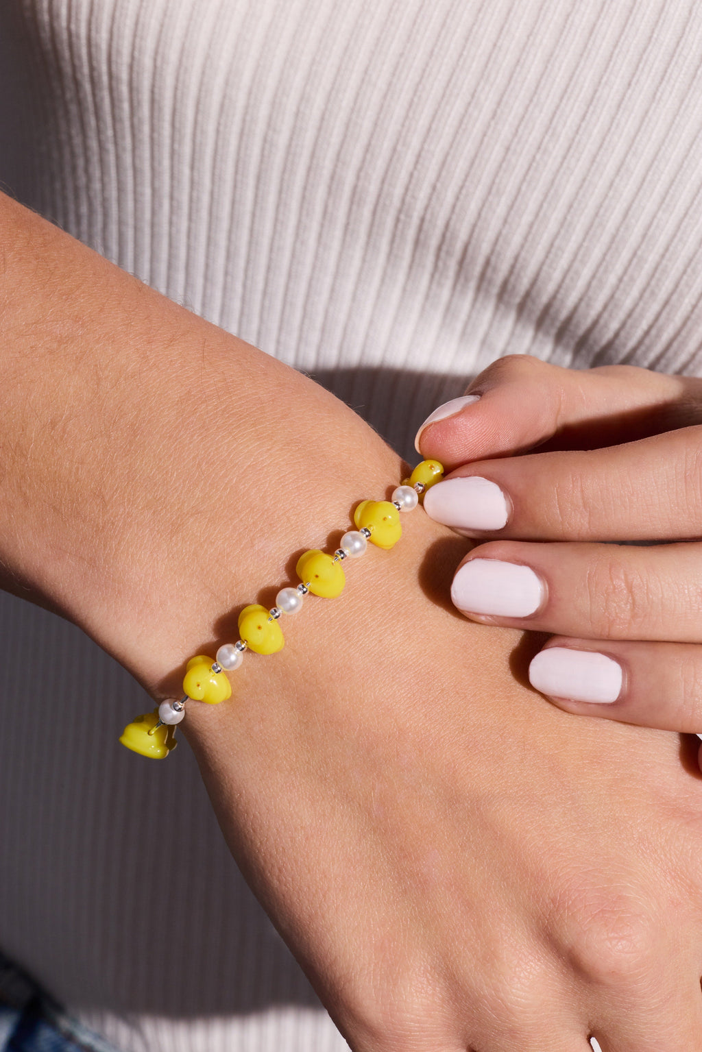 PEEPS® Chick Beaded Bangle