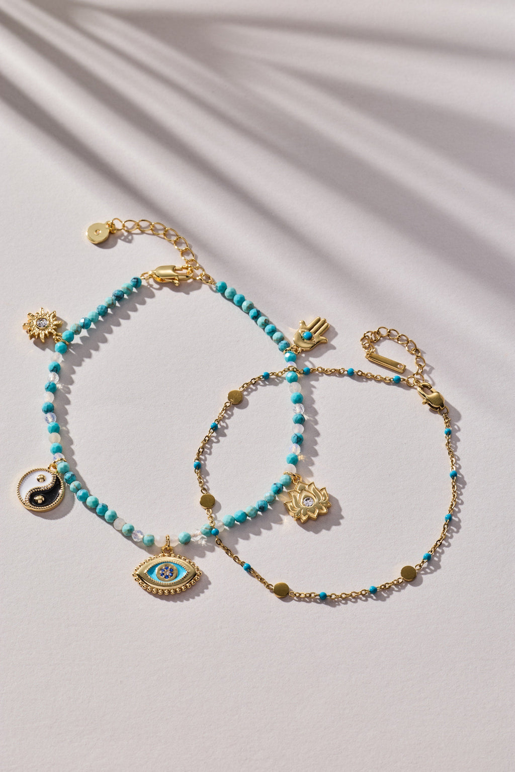 Healing Stone Charm Anklet