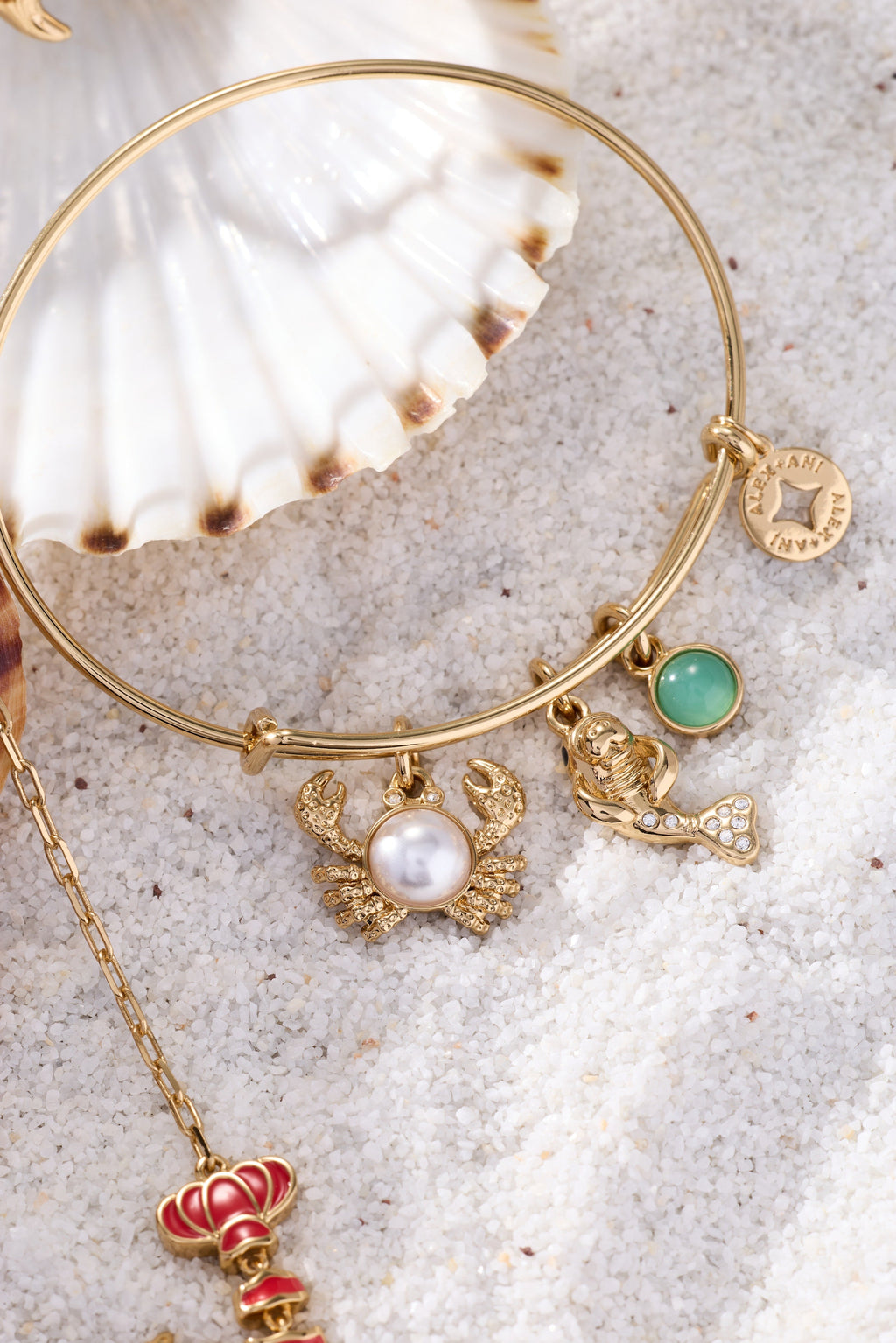 Sea Creature Multi Charm Bangle