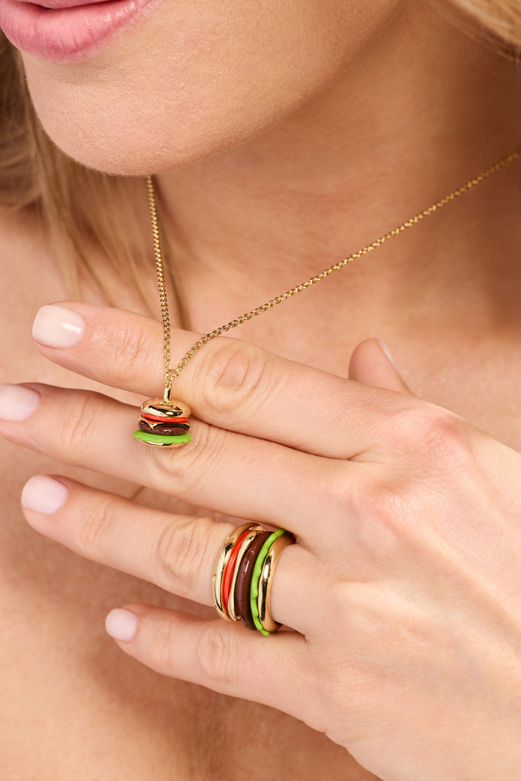 Hot Grill Summer Hamburger Stacking Ring