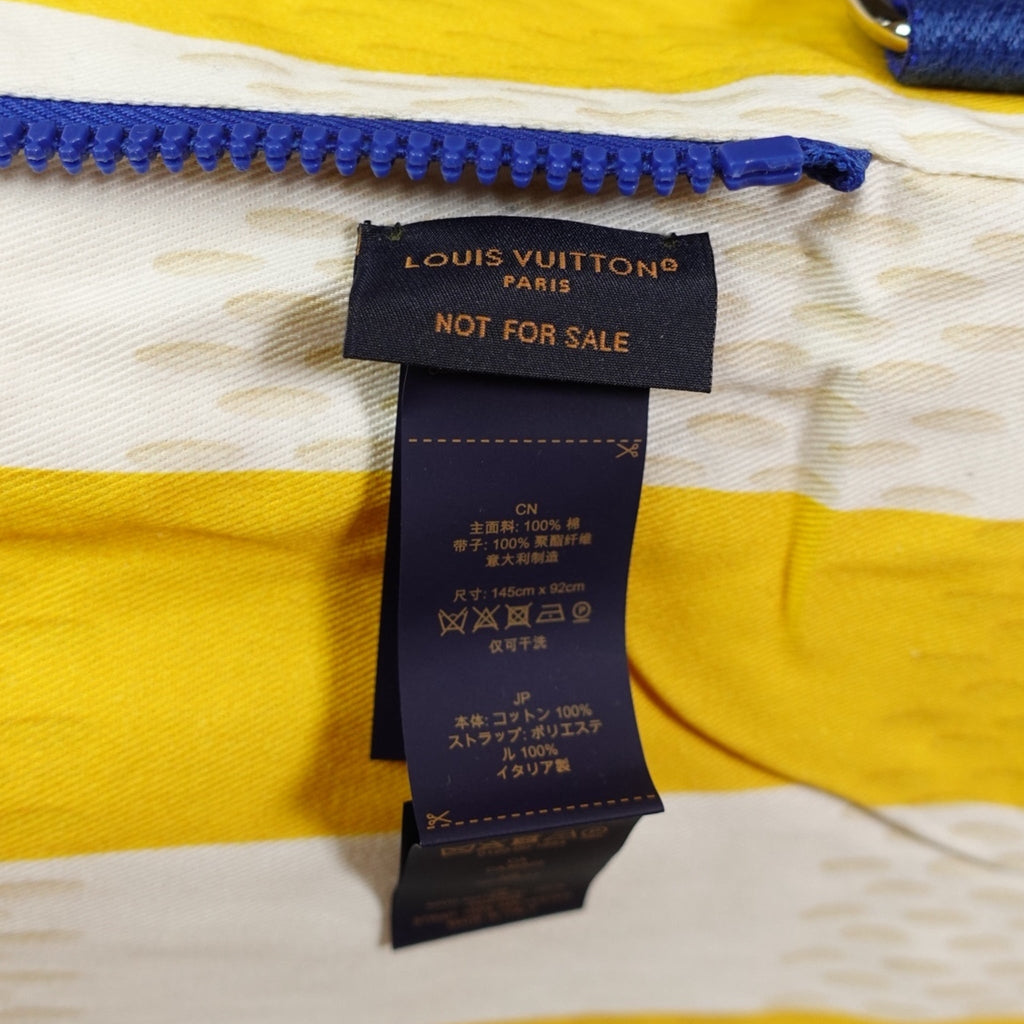Louis Vuitton SS26 Beach Towel Bag in Yellow