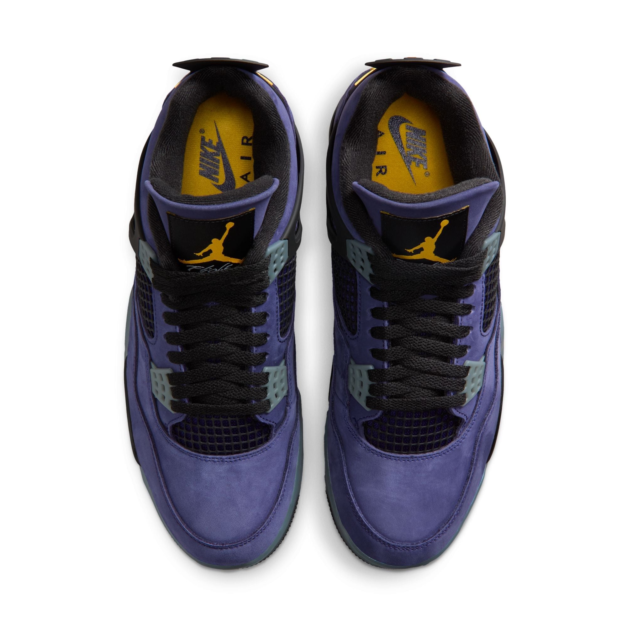 Air Jordan Mens 4 Retro - Lakers