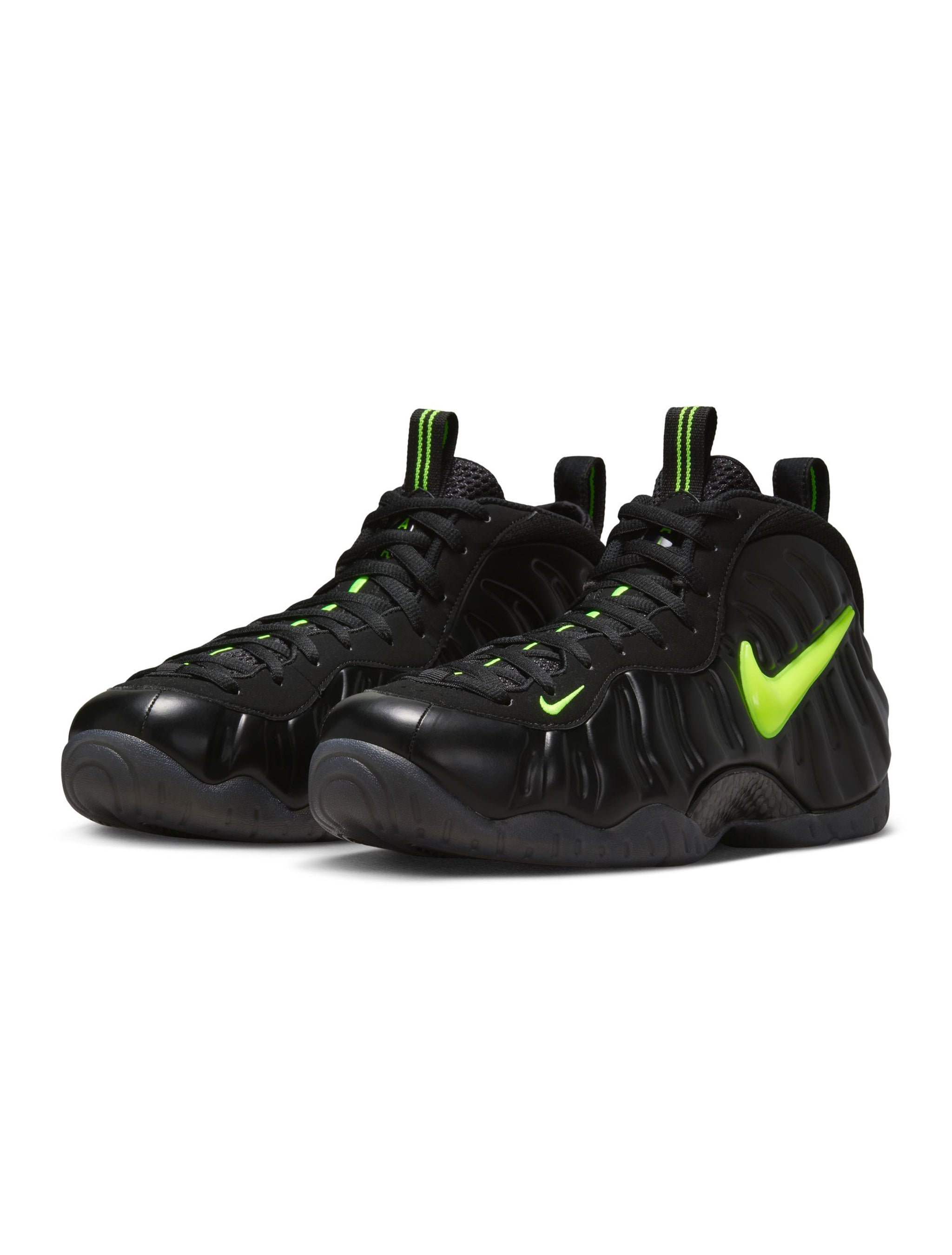 Nike Mens Air Foamposite Pro - Black/Voltage