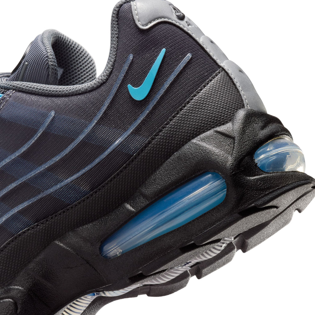 Nike Mens Air Max 95 Tech - Black/University Blue