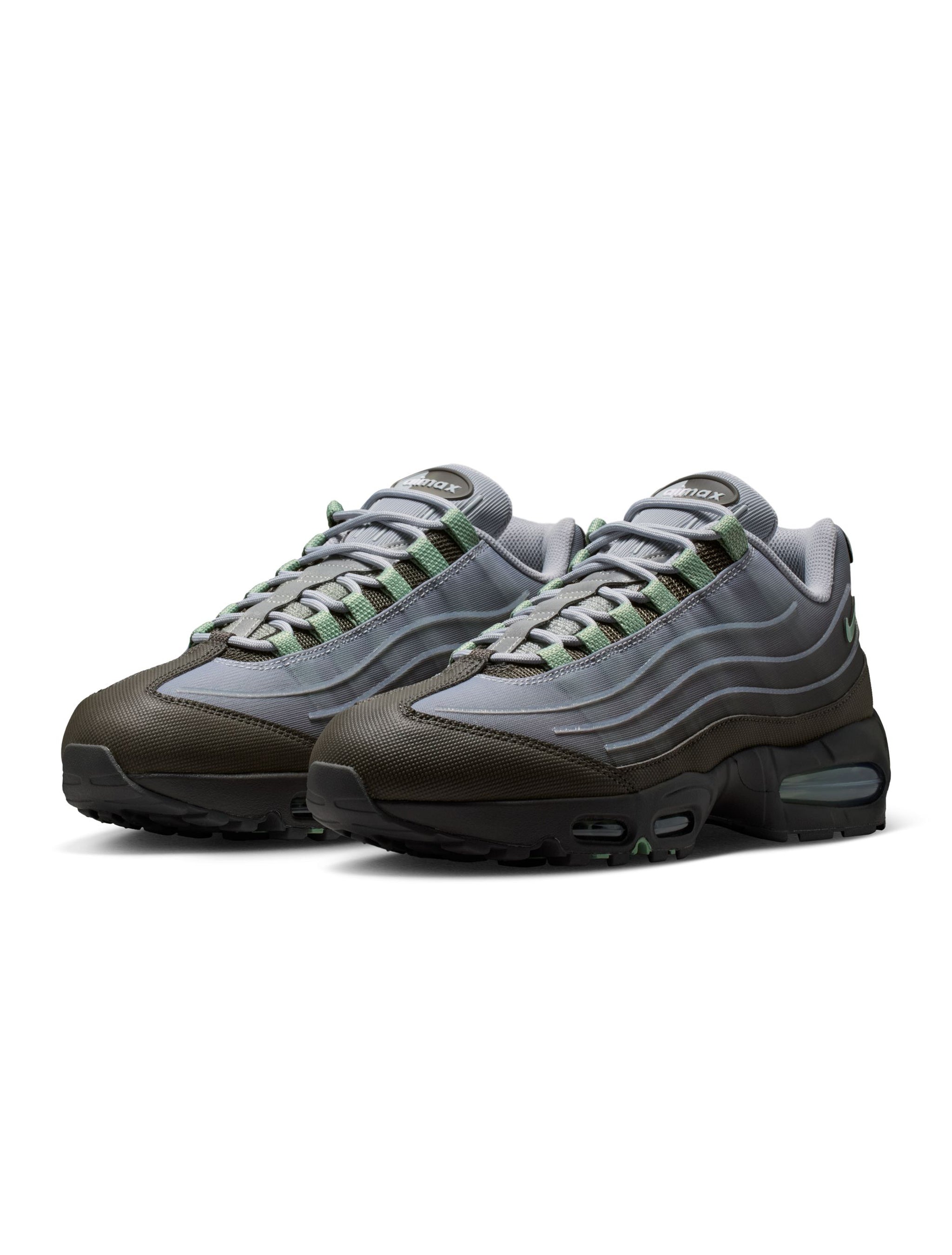 Nike Mens Air Max 95 Tech - Medium Ash