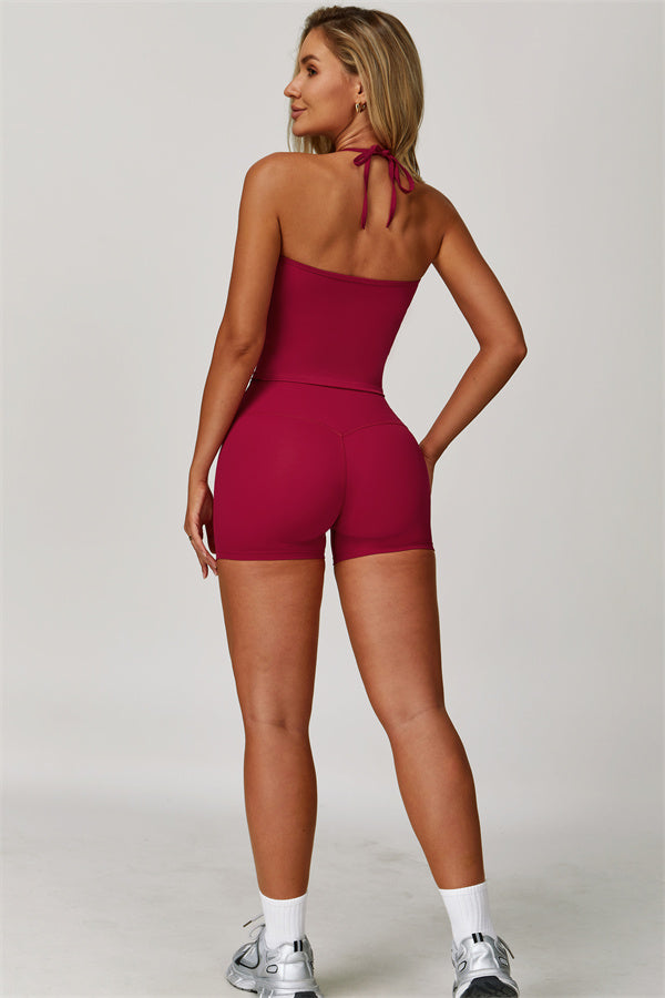 The Surge Halter Crop Top