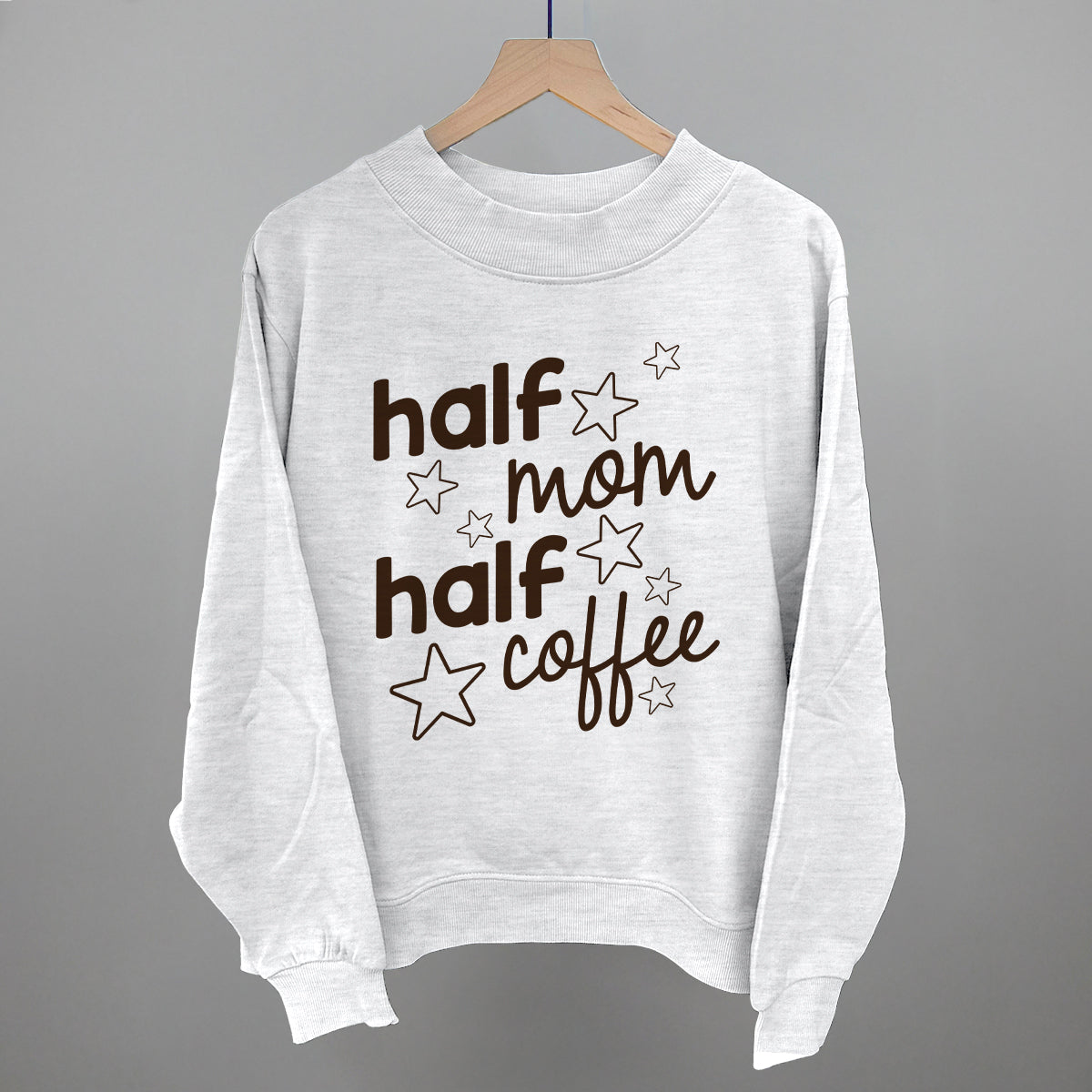 Half Mom Half Coffee Stars