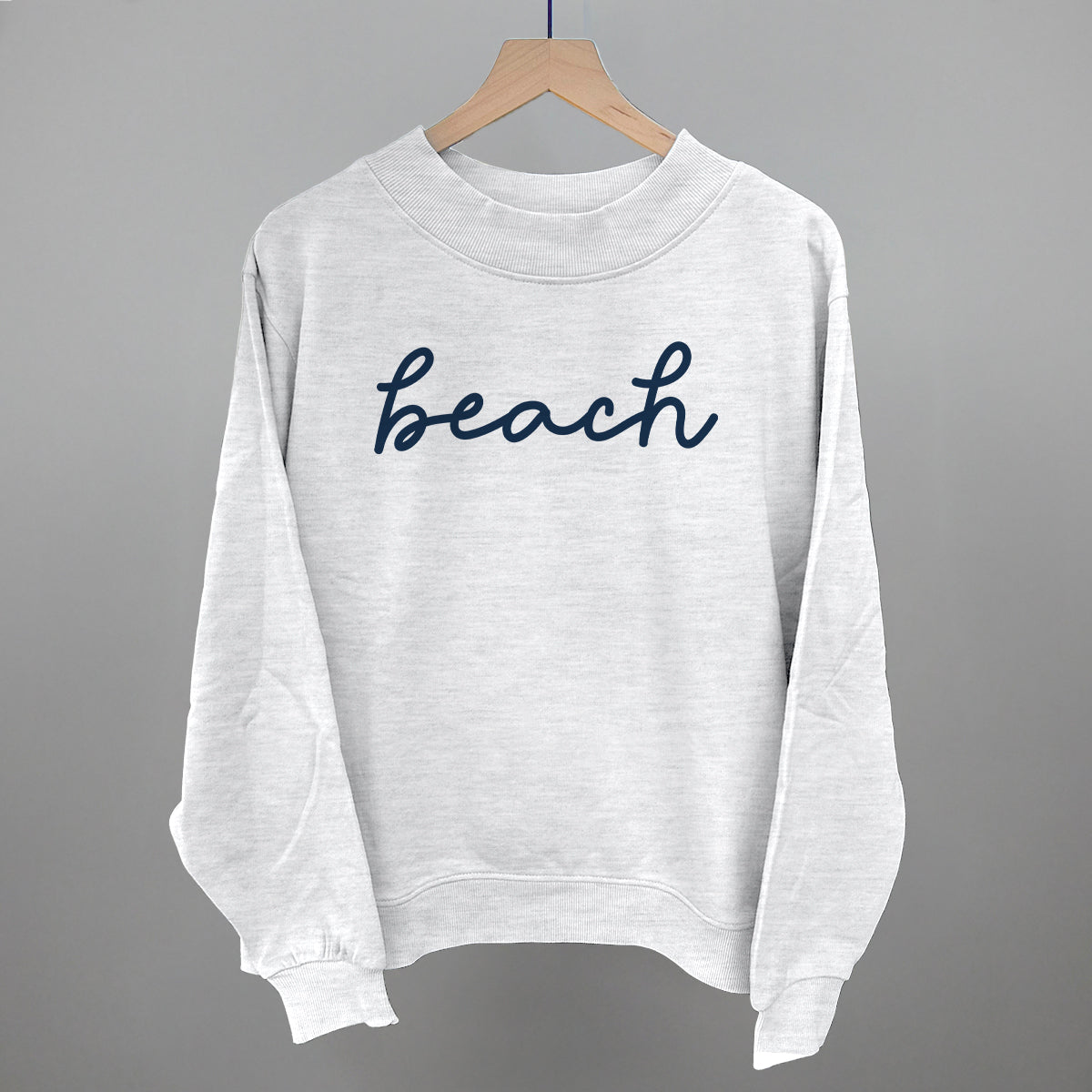 Beach (Blue Script)