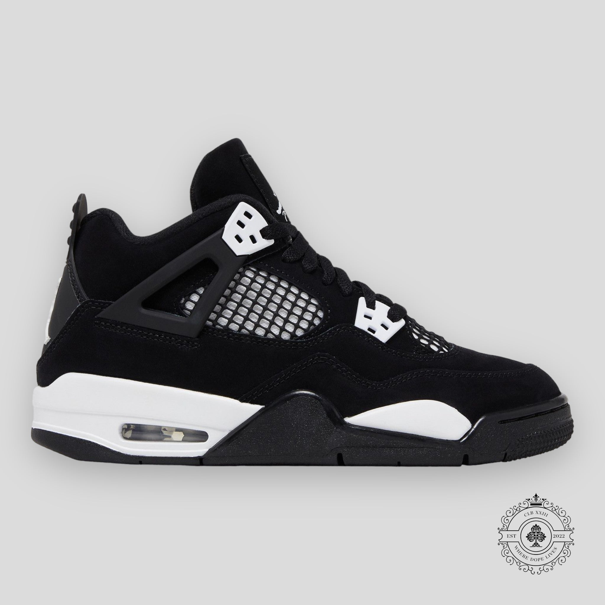 Air Jordan 4 Retro GS White Thunder