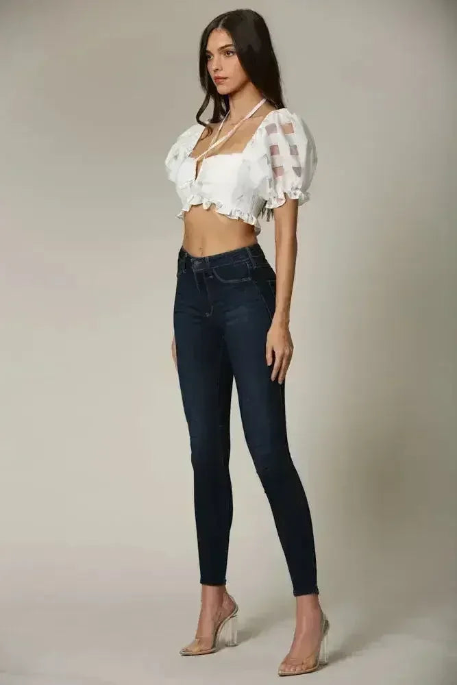 Square Neck Puff Sleeve Top – Elegant & Trendy for Every Occasion