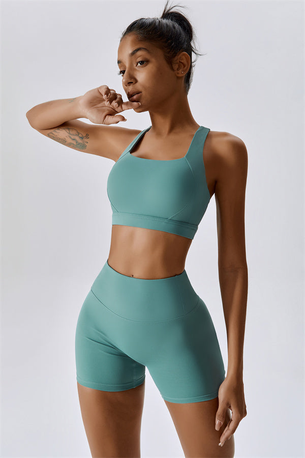 The Eloise Sports Bra Shorts 2-Piece Set