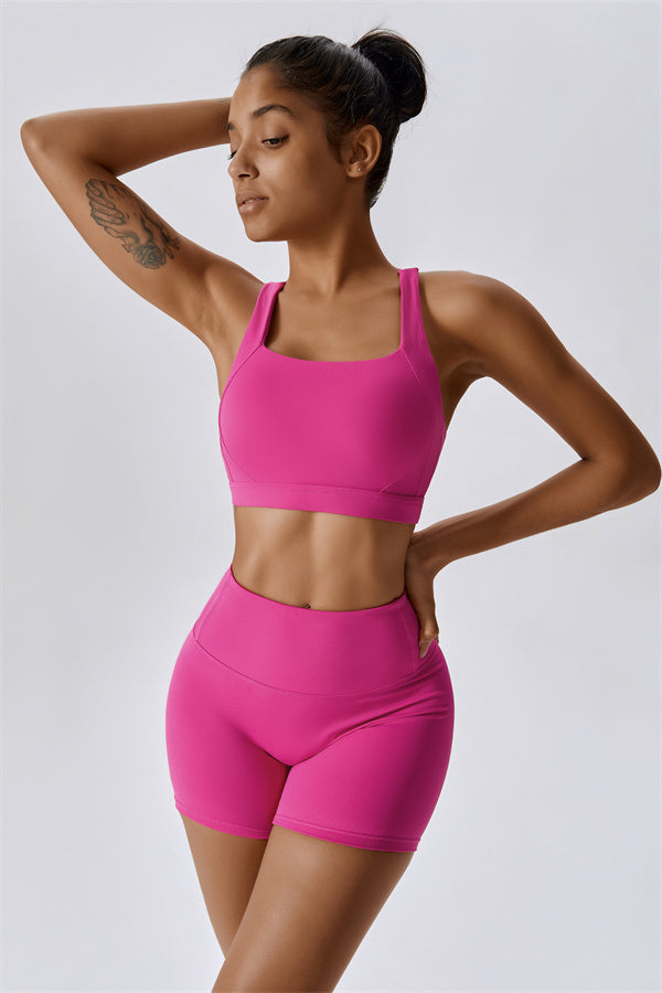 The Eloise Sports Bra Shorts 2-Piece Set