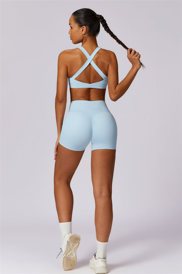 The Eloise Sports Bra Shorts 2-Piece Set