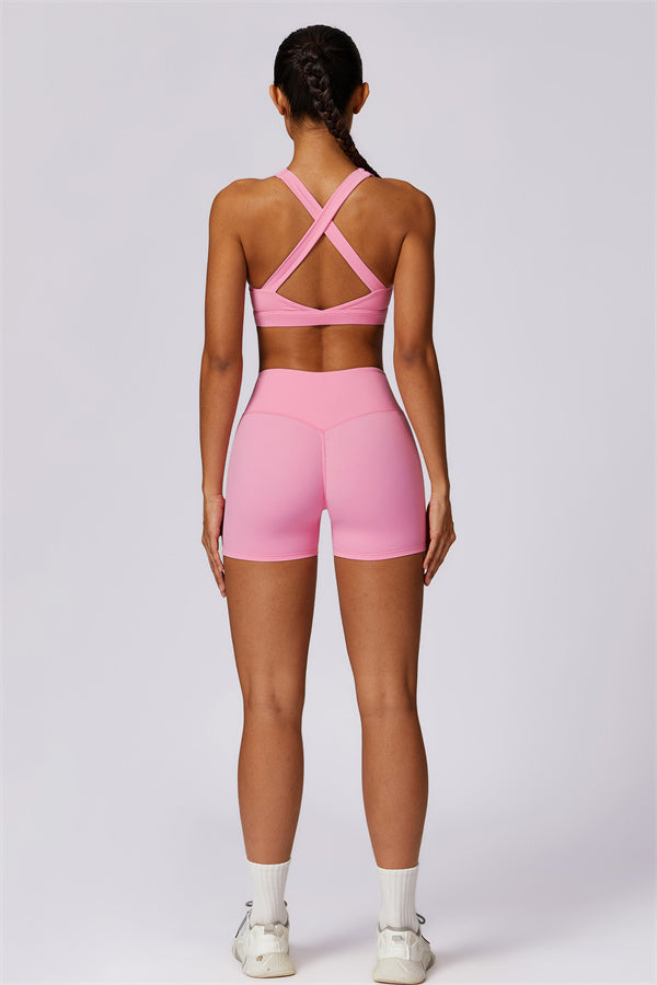 The Eloise Sports Bra Shorts 2-Piece Set