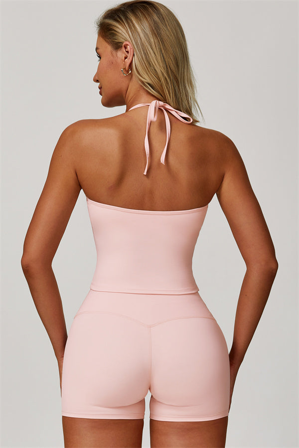 The Surge Halter Crop Top