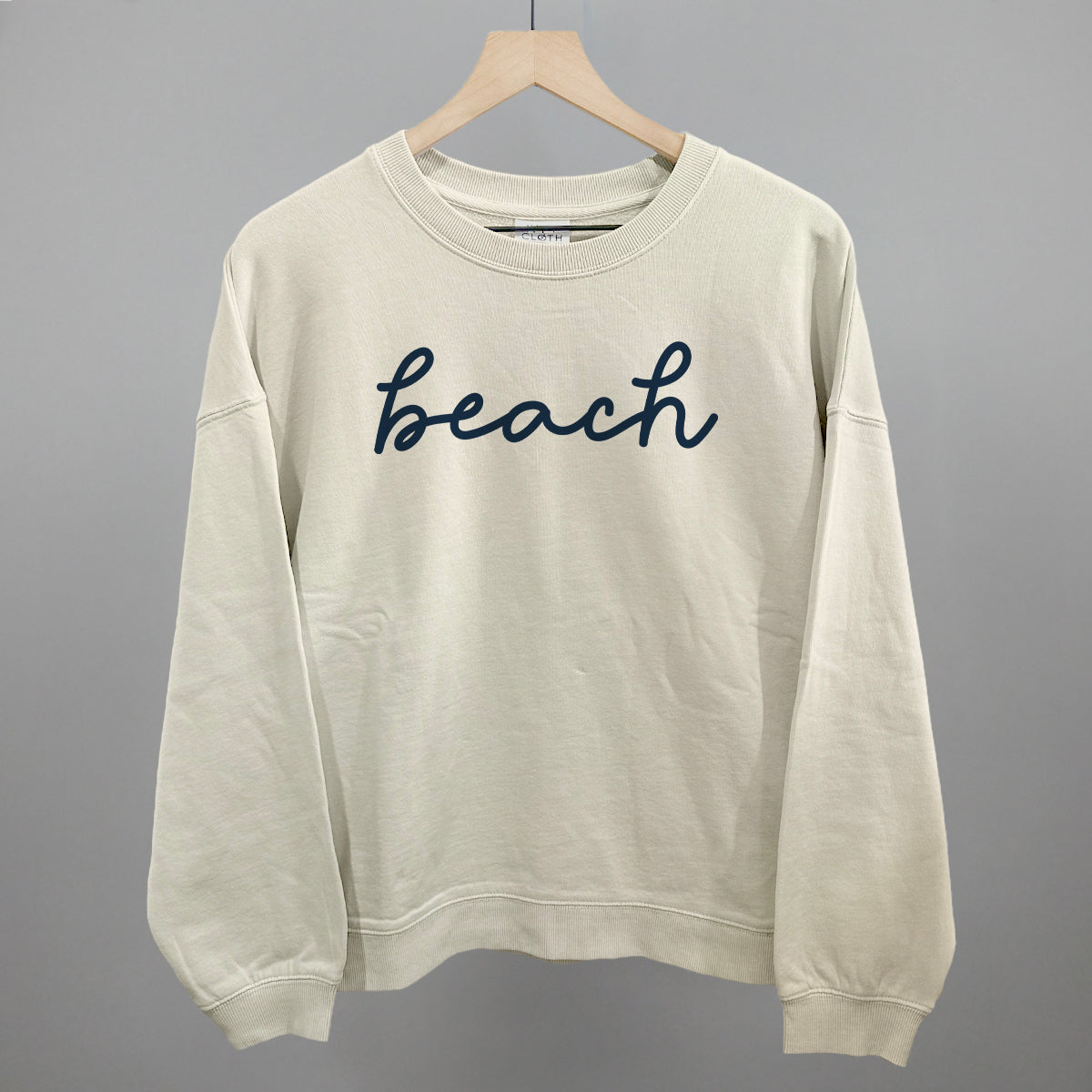 Beach (Blue Script)